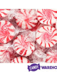 Peppermint Pinwheel Mints Candy: 5LB Bag - Candy Warehouse