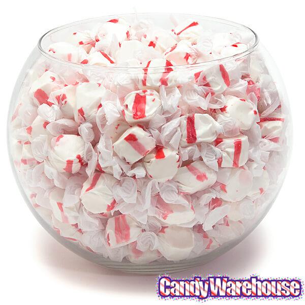 Peppermint Salt Water Taffy: 3LB Bag - Candy Warehouse