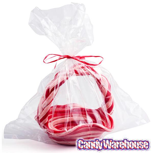 Peppermint Twist Hard Candy Basket