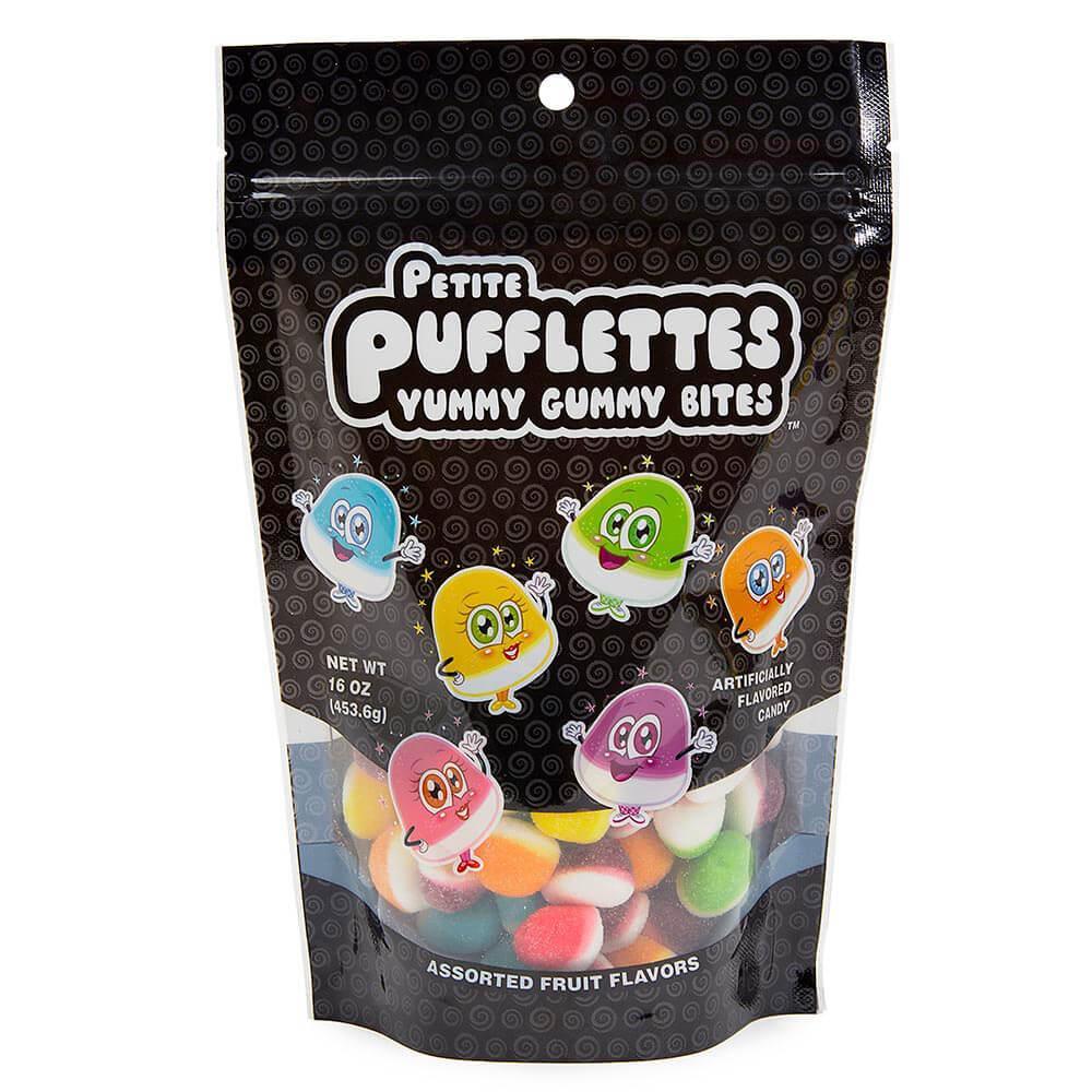 Petite Pufflettes Gummy Bites - Assorted: 16-Ounce Bag - Candy Warehouse