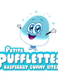 Petite Pufflettes Gummy Bites - Blue Raspberry: 16-Ounce Bag