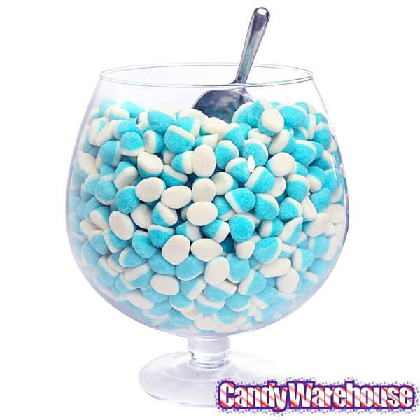 Petite Pufflettes Gummy Bites - Blue Raspberry: 16-Ounce Bag - Candy Warehouse