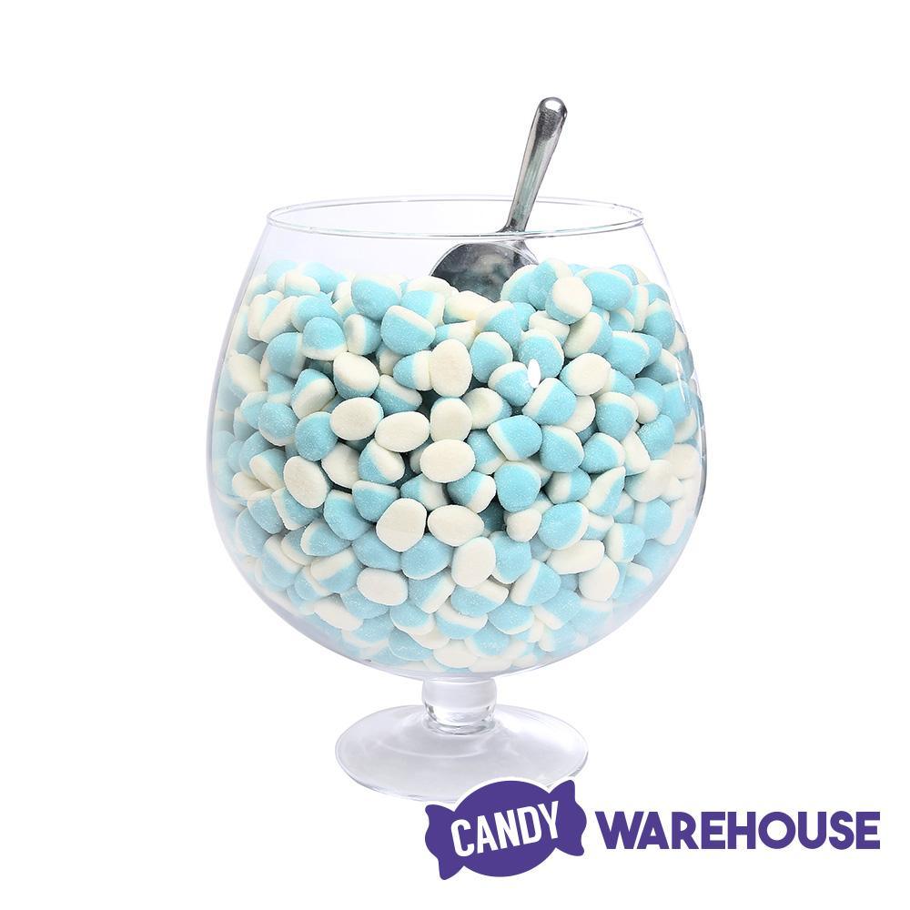 Petite Pufflettes Gummy Bites - Blue Raspberry: 5LB Bag - Candy Warehouse