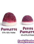 Petite Pufflettes Gummy Bites - Grape: 16-Ounce Bag