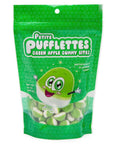 Petite Pufflettes Gummy Bites - Green Apple: 16-Ounce Bag - Candy Warehouse