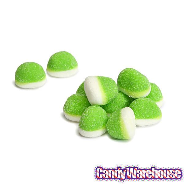 Petite Pufflettes Gummy Bites - Green Apple: 16-Ounce Bag - Candy Warehouse