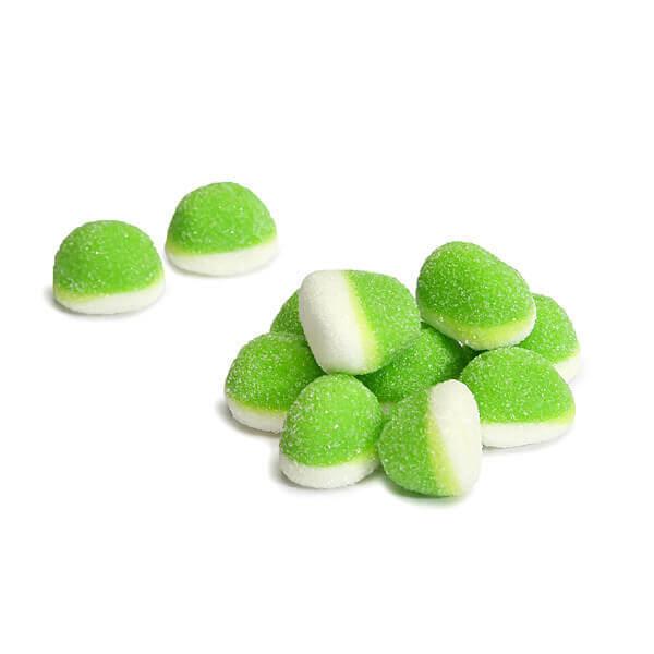 Petite Pufflettes Gummy Bites - Green Apple: 5LB Bag - Candy Warehouse