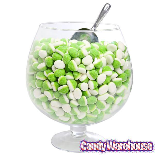 Petite Pufflettes Gummy Bites - Green Apple: 5LB Bag - Candy Warehouse