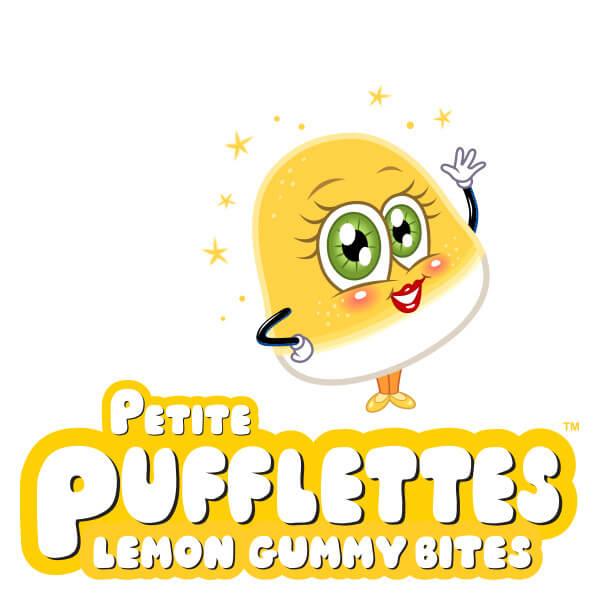 Petite Pufflettes Gummy Bites - Lemon: 16-Ounce Bag - Candy Warehouse