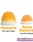 Petite Pufflettes Gummy Bites - Orange: 16-Ounce Bag