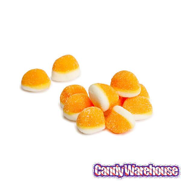 Petite Pufflettes Gummy Bites - Orange: 16-Ounce Bag - Candy Warehouse