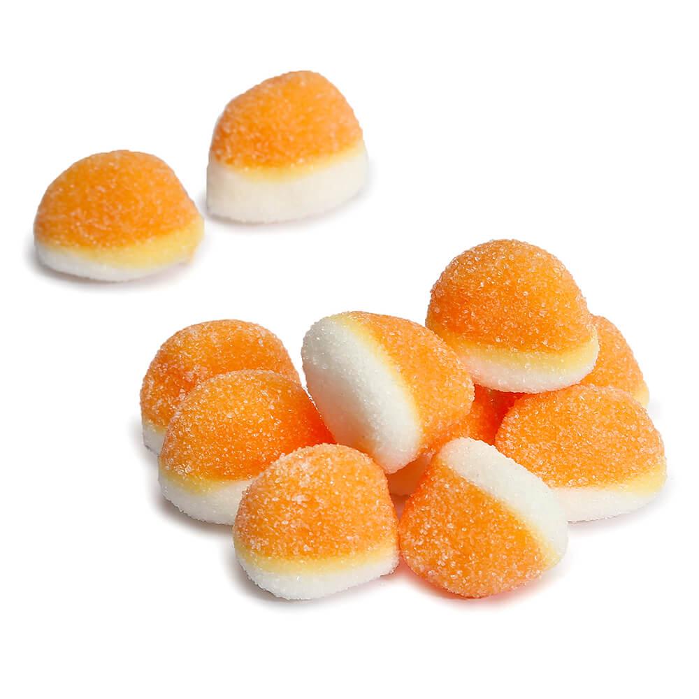 Petite Pufflettes Gummy Bites - Orange: 5LB Bag - Candy Warehouse