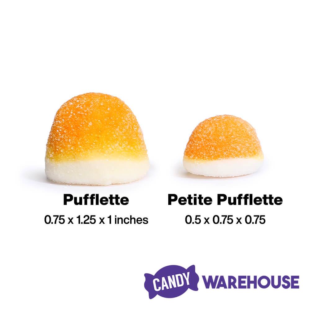 Petite Pufflettes Gummy Bites - Orange: 5LB Bag - Candy Warehouse