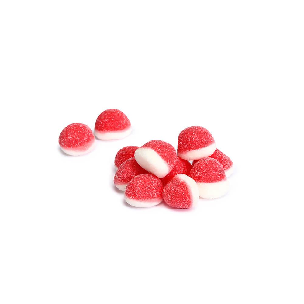 Petite Pufflettes Gummy Bites - Strawberry: 5LB Bag - Candy Warehouse