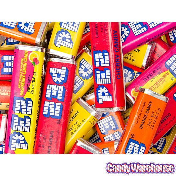 PEZ Fruity Candy Rolls: 400-Piece Case - Candy Warehouse