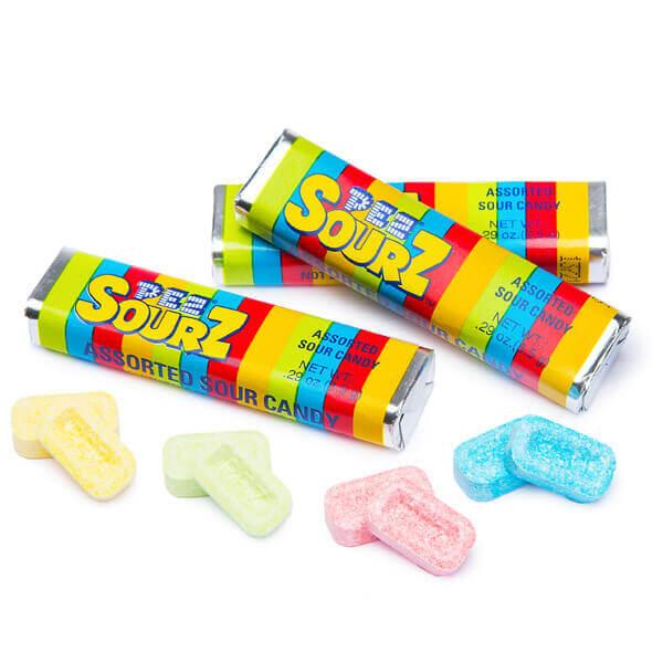 PEZ SourZ Candy Refills 6-Packs: 12-Piece Box - Candy Warehouse