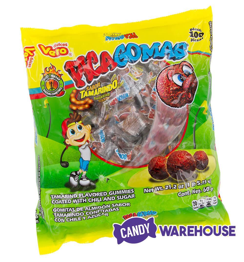 Pica Gomas Candy: 100-piece Bag 