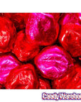 Pink & Red Foiled Chocolate Lips: 4LB Bag