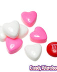 Pink & White Candy Hearts: 10-Ounce Bag - Candy Warehouse