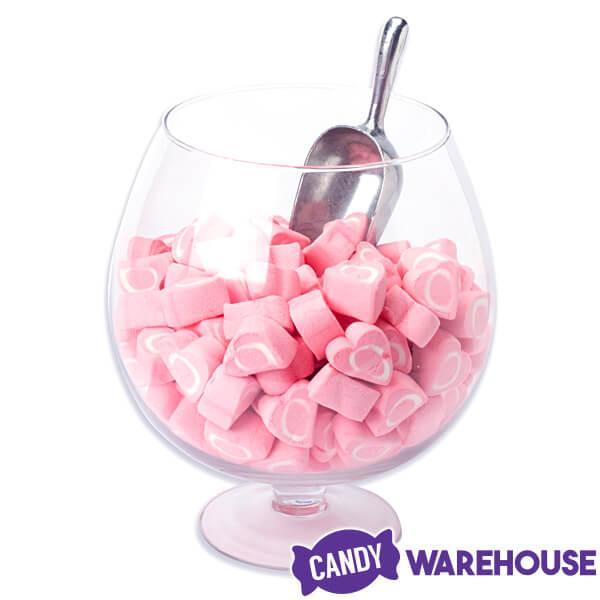 Pink & White Marshmallow Hearts: 14-Ounce Bag - Candy Warehouse