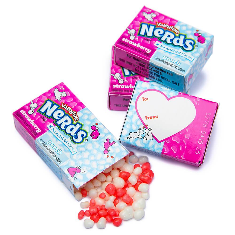 Pink & White Nerds Candy Packs: 36-Piece Bag - Candy Warehouse