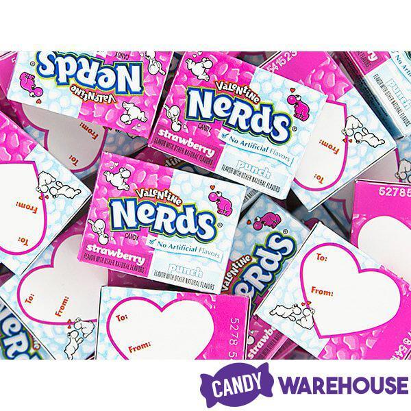 Pink & White Nerds Candy Packs: 36-Piece Bag - Candy Warehouse