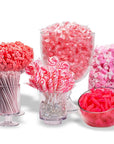 Pink Candy Bar Table Assortment - Candy Warehouse