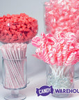 Pink Candy Bar Table Assortment - Candy Warehouse