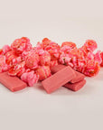 Pink Candy Coated Popcorn - Bubblegum: 1-Gallon Bag - Candy Warehouse