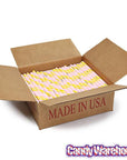 Pink Lemonade Hard Candy Sticks: 100-Piece Box - Candy Warehouse