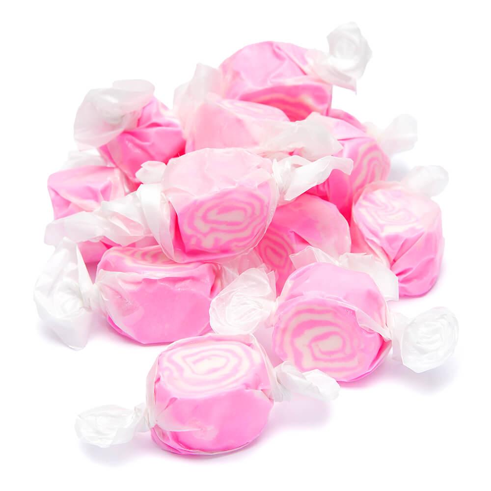 Pink with White Swirls Taffy: 3LB Bag - Candy Warehouse