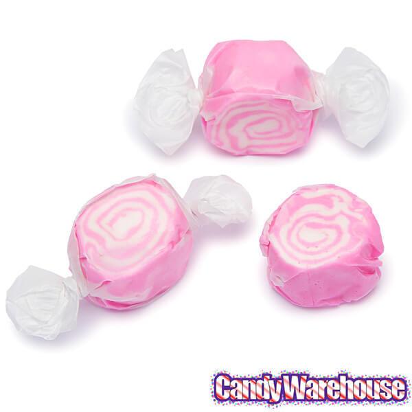 Pink with White Swirls Taffy: 3LB Bag - Candy Warehouse