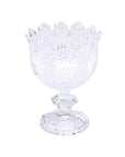 Pinwheel Crystal Footed Candy Dish - Candy Warehouse