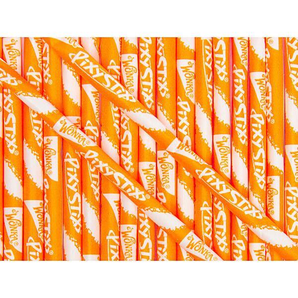 Pixy Stix Candy Powder Straws - Orange: 50-Piece Bag - Candy Warehouse