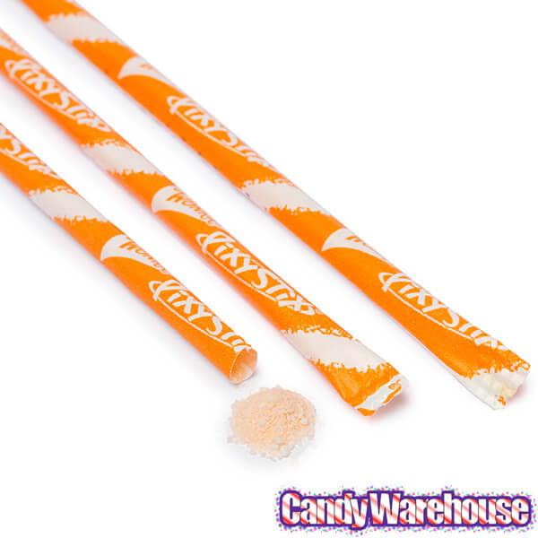 Pixy Stix Candy Powder Straws - Orange: 50-Piece Bag - Candy Warehouse