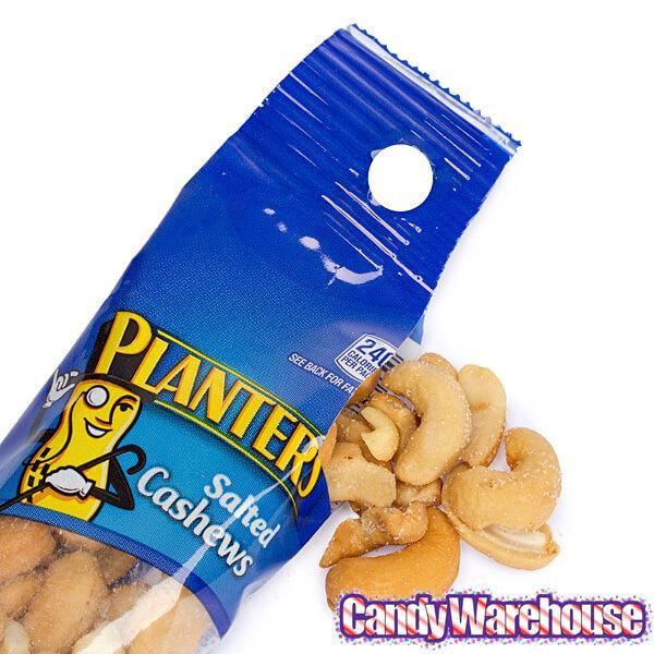 Planters Salted Cashews 1.5-Ounce Bags: 18-Piece Box - Candy Warehouse