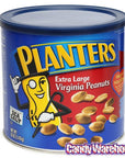 Planters Salted Extra Large Virginia Peanuts: 52-Ounce Can