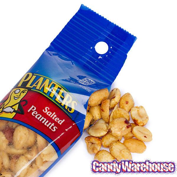 Planters Salted Peanuts 2.5-Ounce Bags: 15-Piece Box - Candy Warehouse