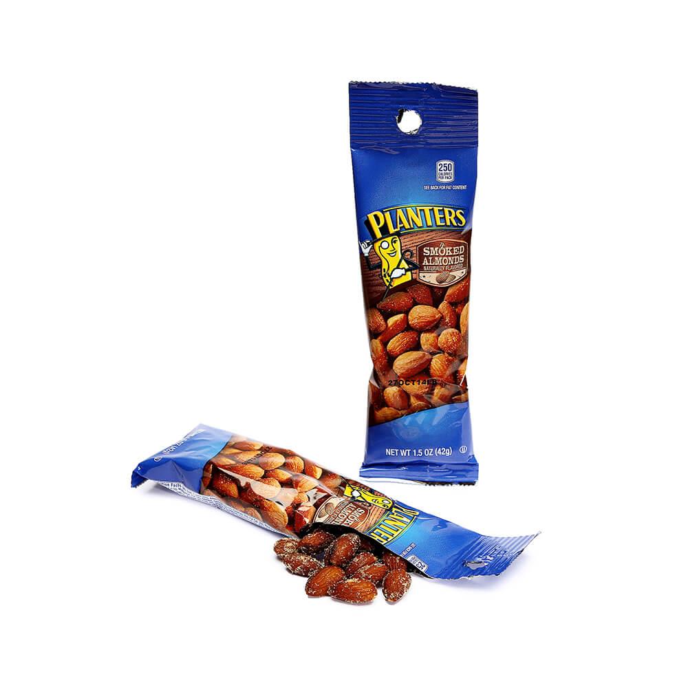 Planters Smoked Almonds 1.5-Ounce Bags: 18-Piece Box - Candy Warehouse