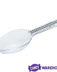 Plastic 2-Ounce Candy Scoop - Clear Rhinestone - Candy Warehouse