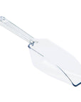 Plastic 2-Ounce Flat Bottom Candy Scoop - Clear