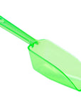 Plastic 2-Ounce Flat Bottom Candy Scoop - Green