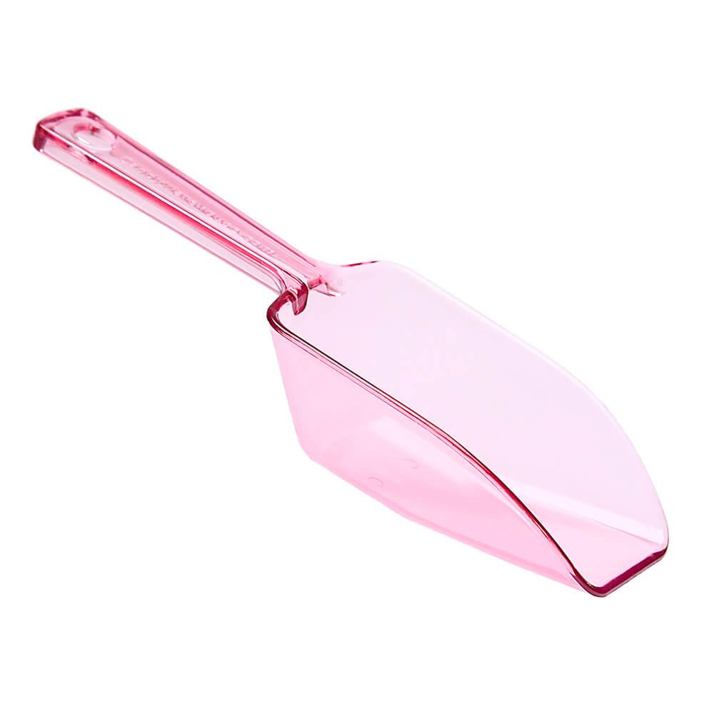 Plastic 2-Ounce Flat Bottom Candy Scoop - Pink - Candy Warehouse