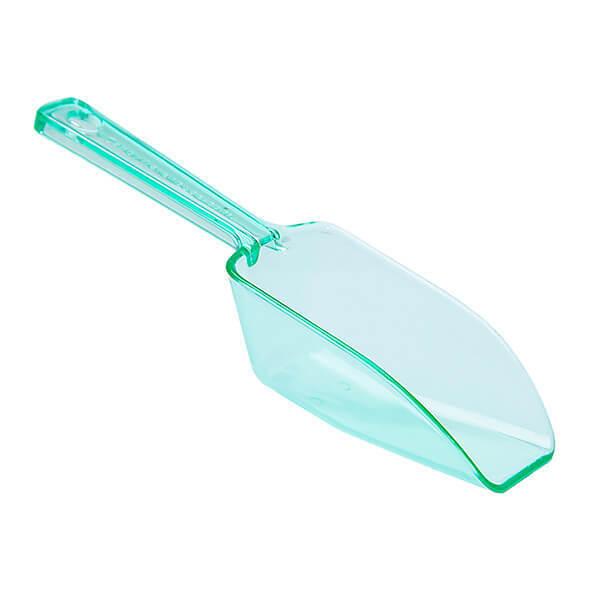 Plastic 2-Ounce Flat Bottom Candy Scoop - Robin Egg Blue - Candy Warehouse