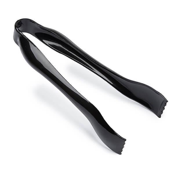 Plastic 6-Inch Candy Tongs - Black