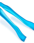 Plastic 6-Inch Candy Tongs - Caribbean Blue