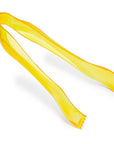 Plastic 6-Inch Candy Tongs - Yellow