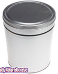 Platinum Tapered 3.5-Gallon Candy Tin - Candy Warehouse