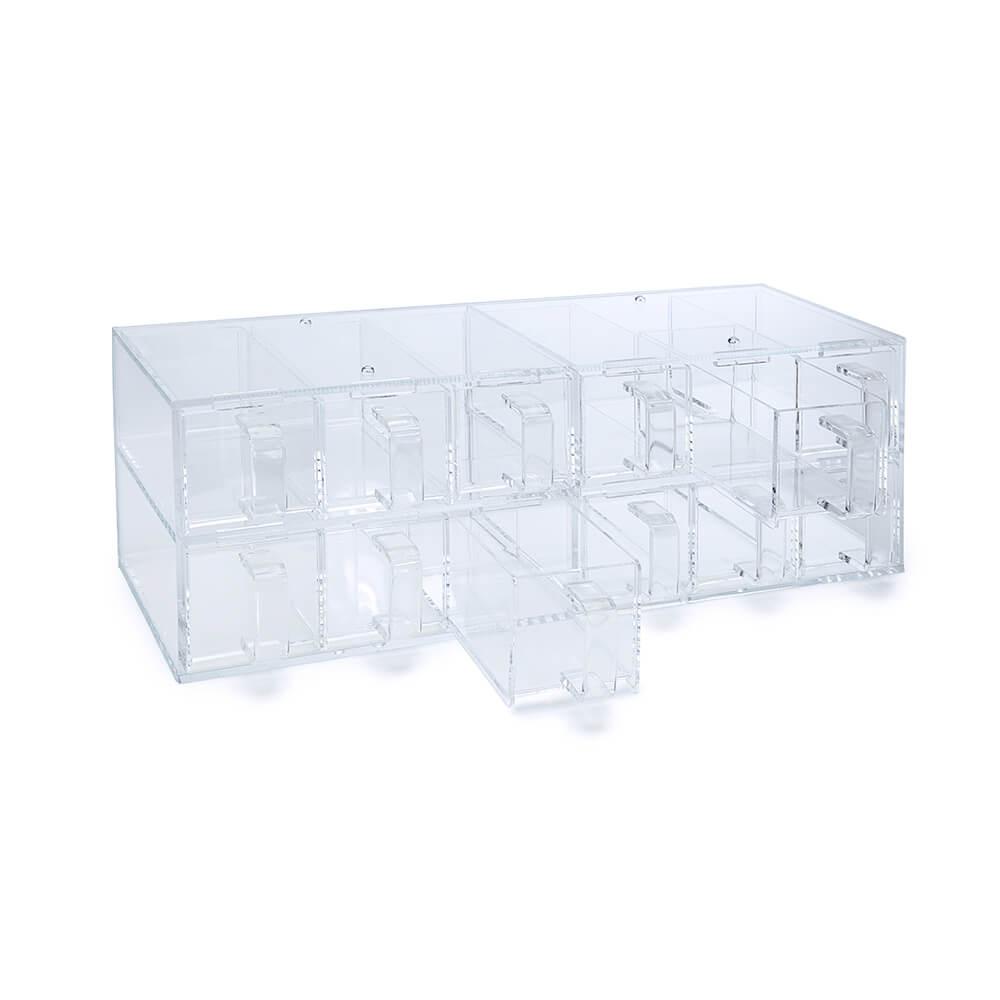 Plexiglas Candy Drawers: 12-Drawer Unit