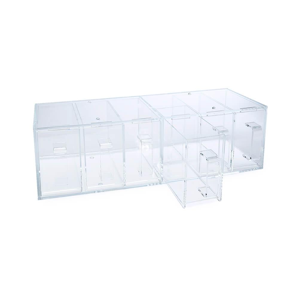 Plexiglas Candy Drawers: 6-Drawer Unit